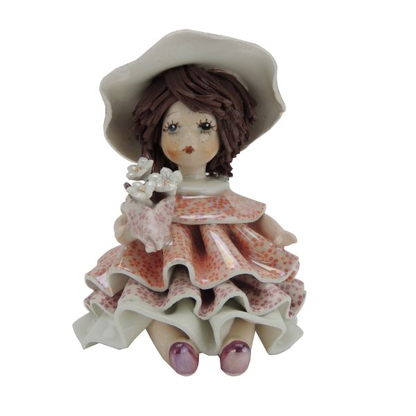 картинка Фарфоровая статуэтка "Куколка весна" ZP-00336 от магазина El Corazon