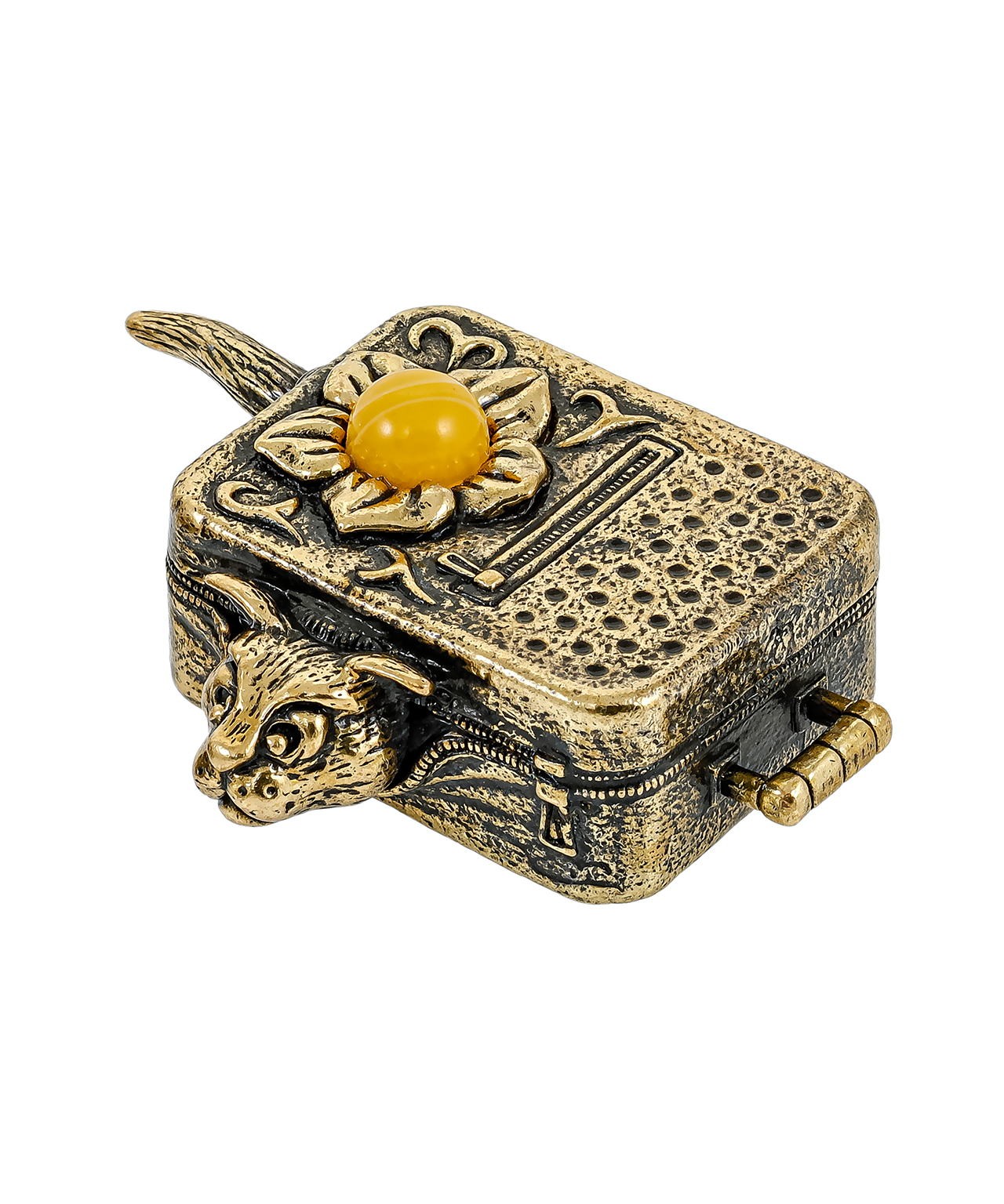 картинка Кот Путешественник 1579-Б, белый от магазина El Corazon