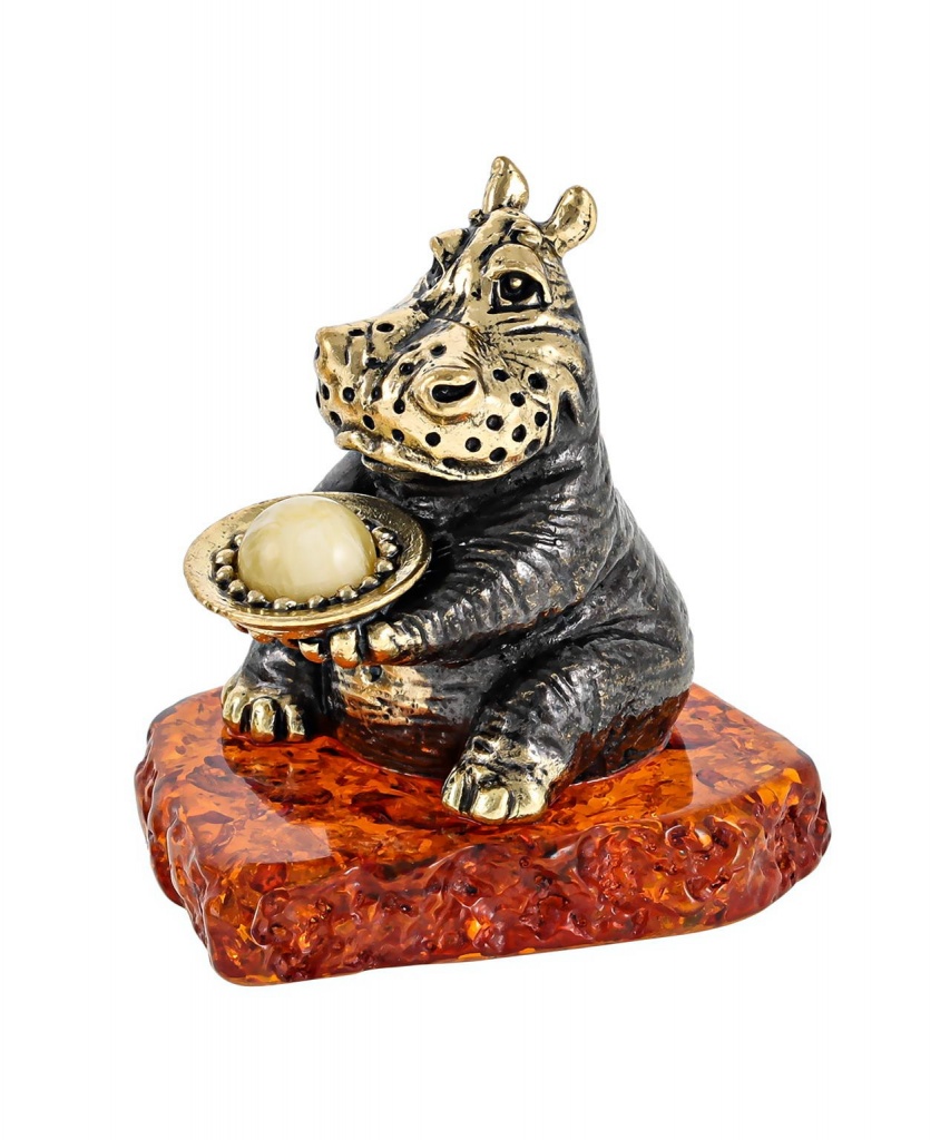 картинка Бегемот праздник 2745 от магазина El Corazon