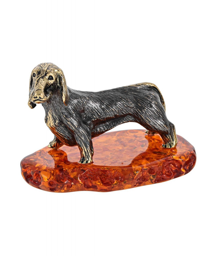 картинка Собака Такса длинношерстная 652 от магазина El Corazon