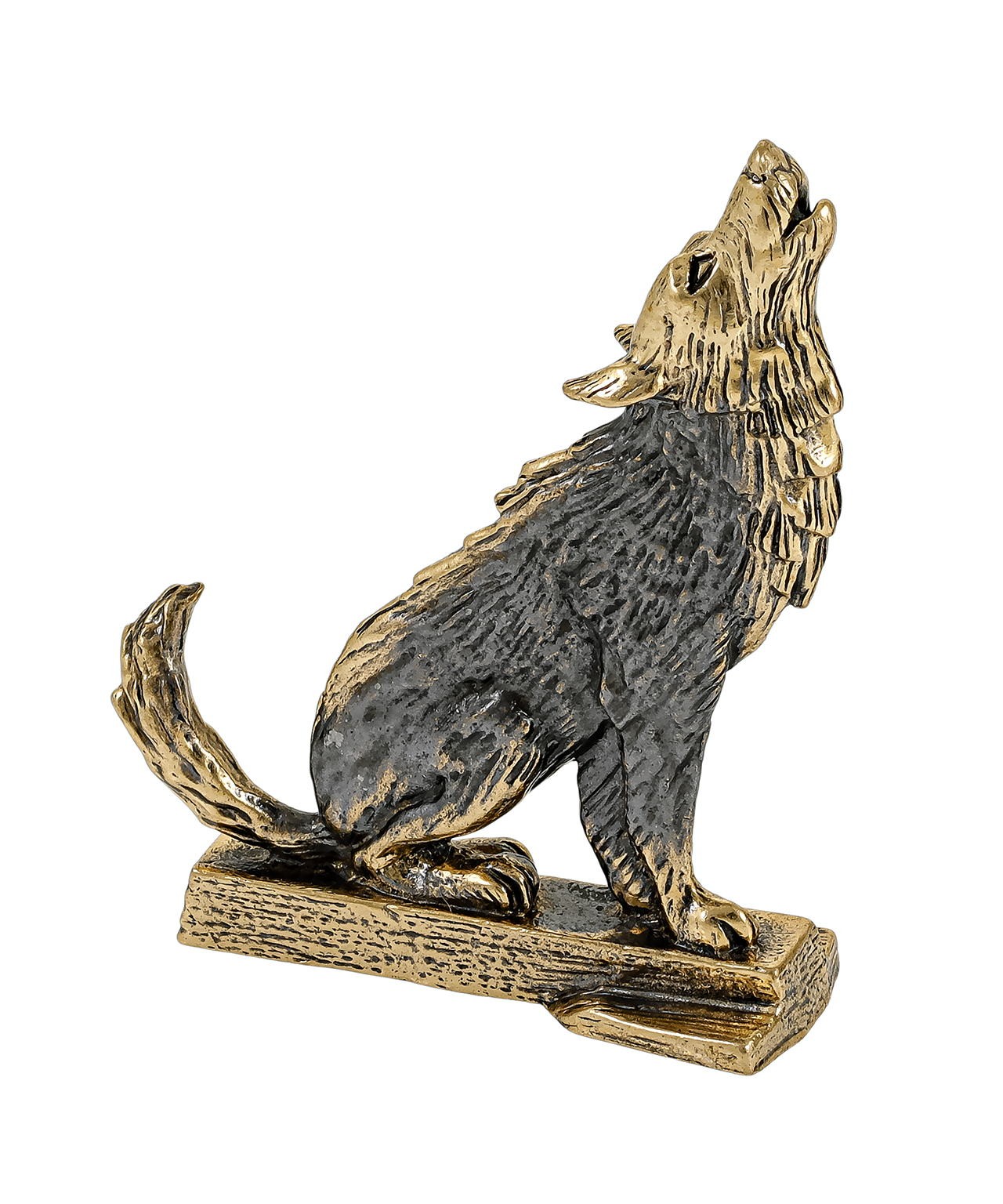 картинка Волк Плоский Сидит без подставки 3664.1 от магазина El Corazon