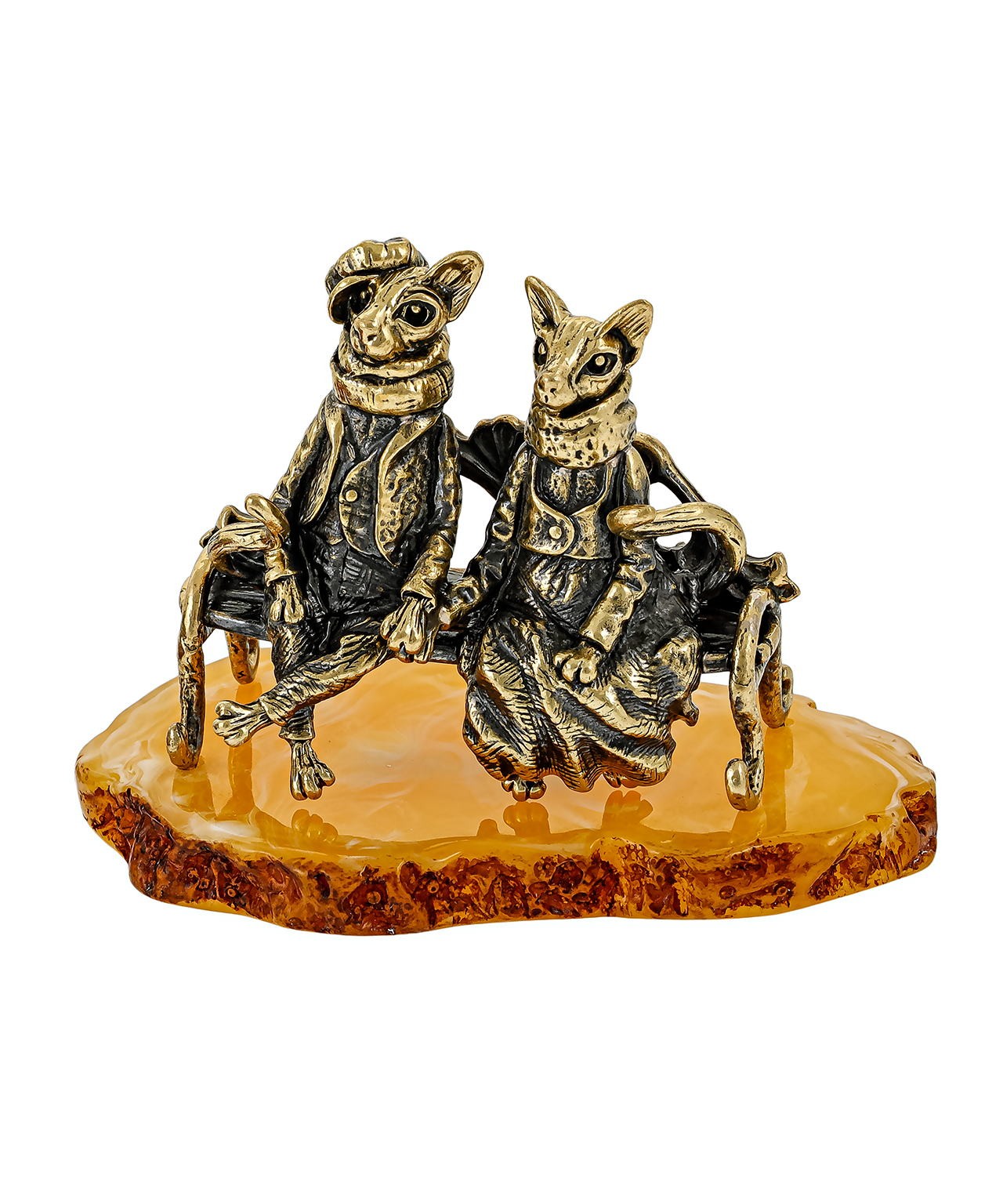 картинка Коты Осенняя романтика 3688-Б, белый от магазина El Corazon