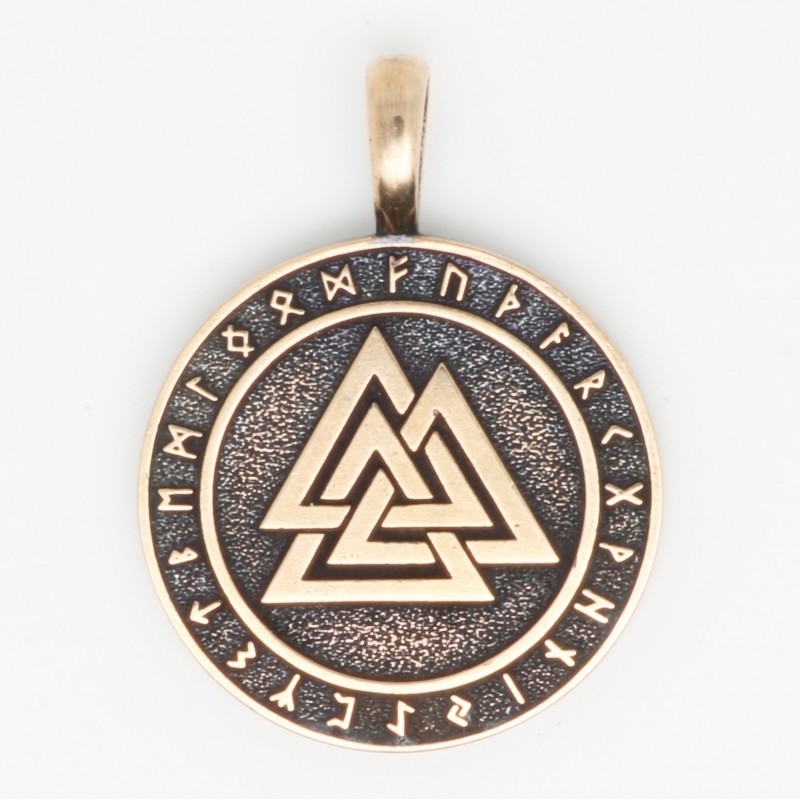 картинка Подвеска Валькнут 27мм РЗ-ОС1162710БР от магазина El Corazon