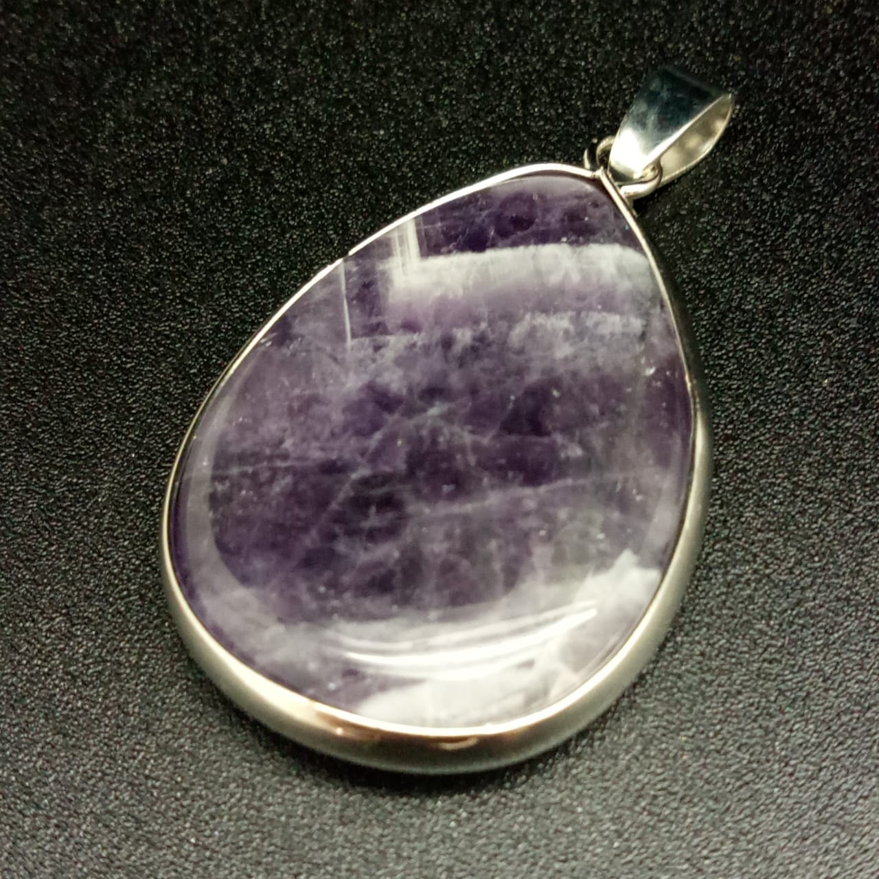 картинка Кулон, 4 см Аметист 01 от магазина El Corazon