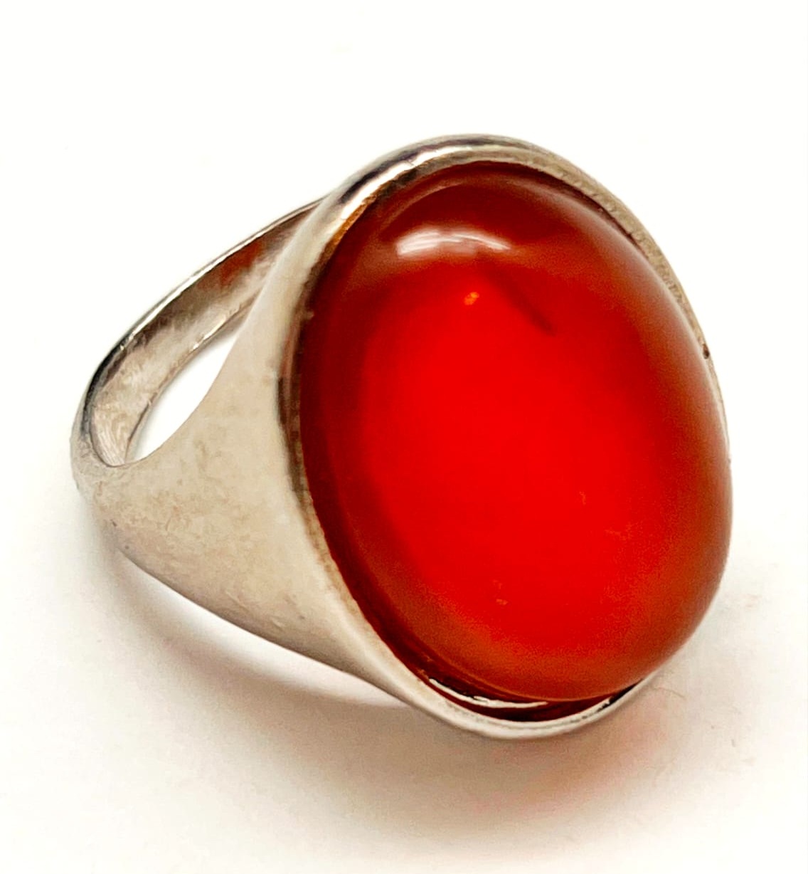 картинка Кольцо из натурального камня сердолик Ring-143-19 от магазина El Corazon