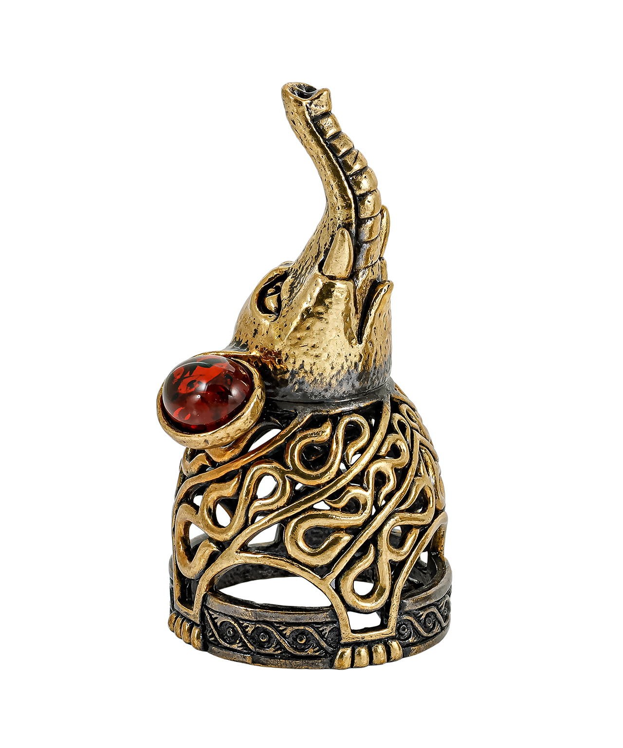 картинка Колокольчик Слон Ажур 1325 от магазина El Corazon