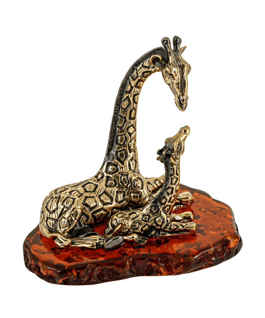 картинка Жираф Масайский Мама и малыш 3227 от магазина El Corazon