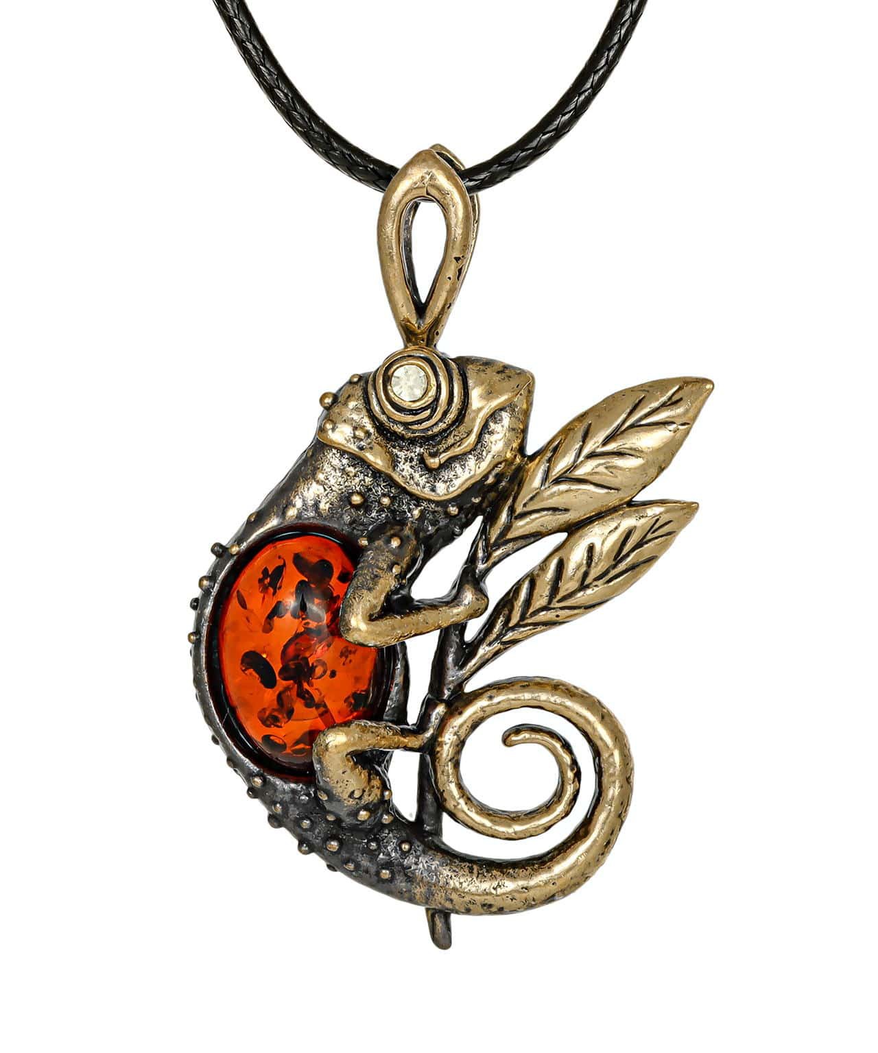 картинка Подвеска Хамелеон на ветке 3025.5 от магазина El Corazon