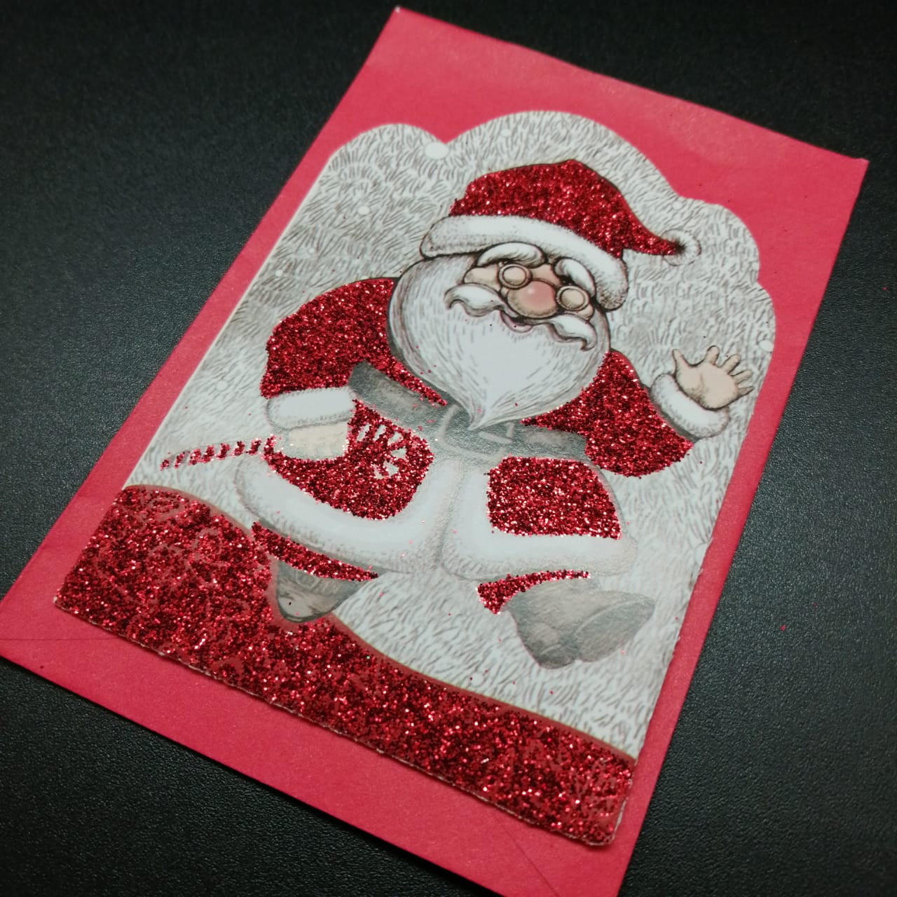 картинка Новогодняя открытка с конвертом 06 от магазина El Corazon