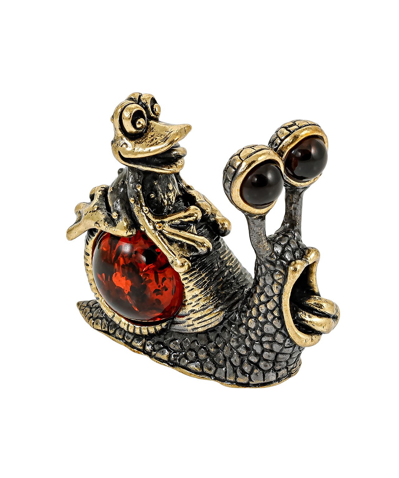 картинка Улитка и лягушка Родео без подставки 3649.1 от магазина El Corazon