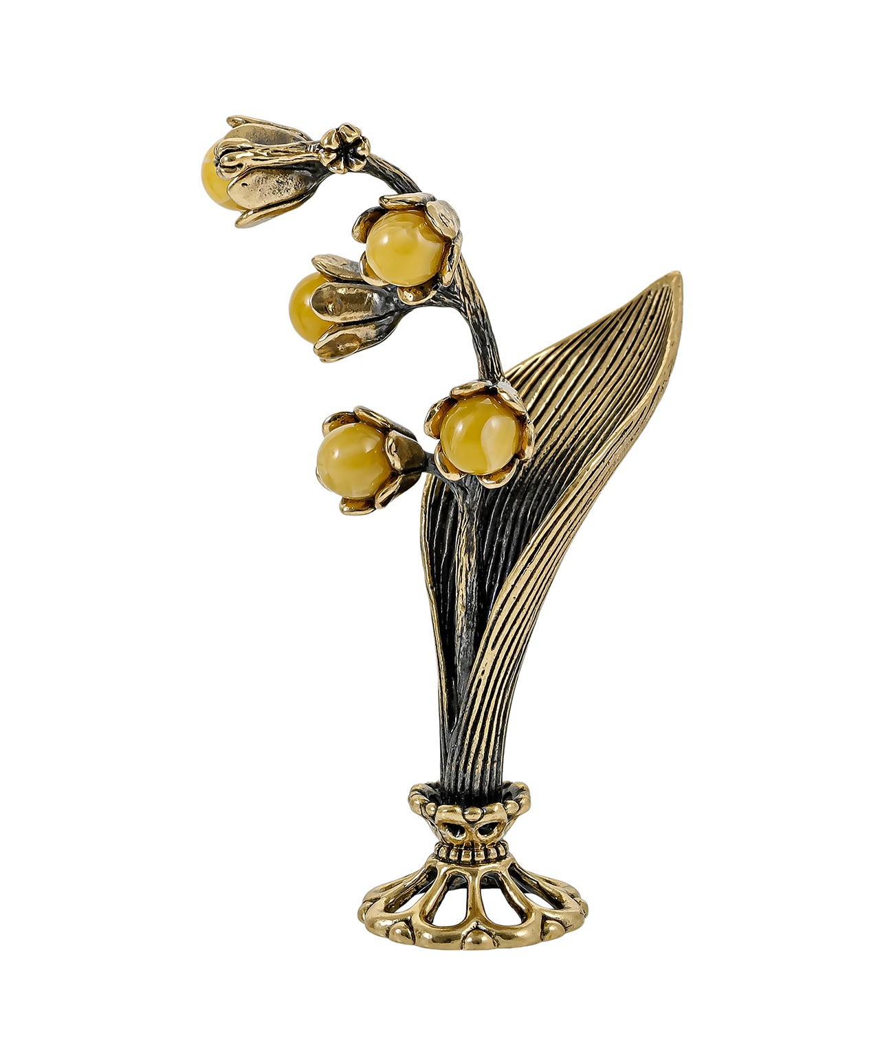 картинка Букет Ландыши без подставки 3654.1-Б, белый от магазина El Corazon