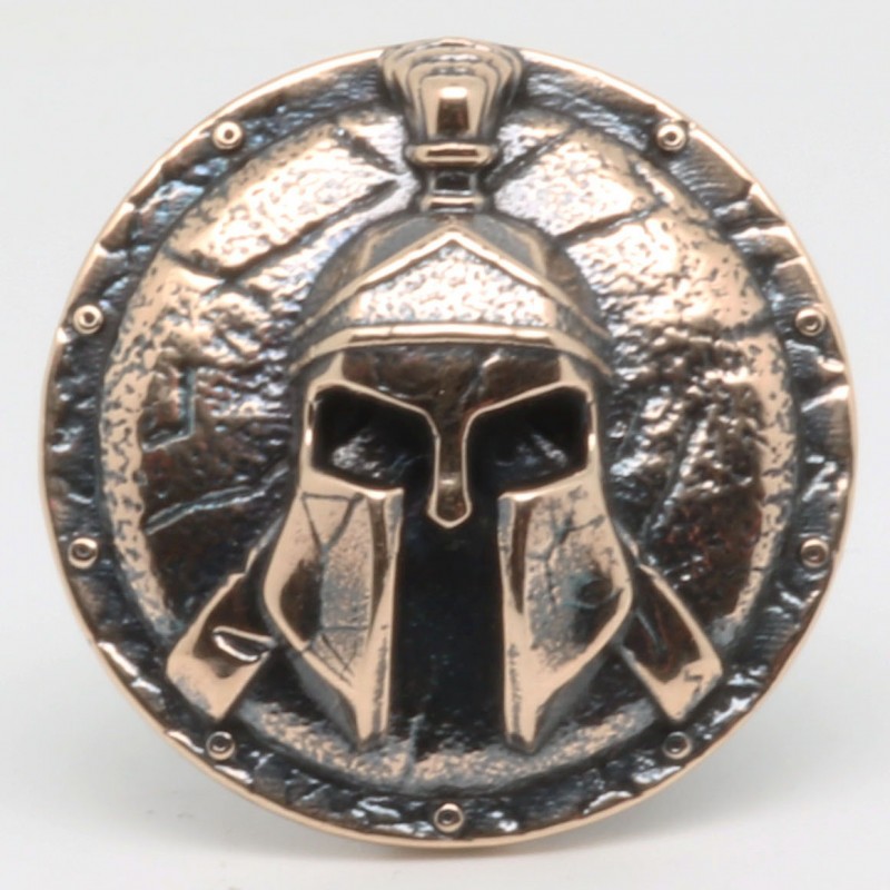 картинка Накладка Спартанский Шлем РЗ-ДП222611БР от магазина El Corazon