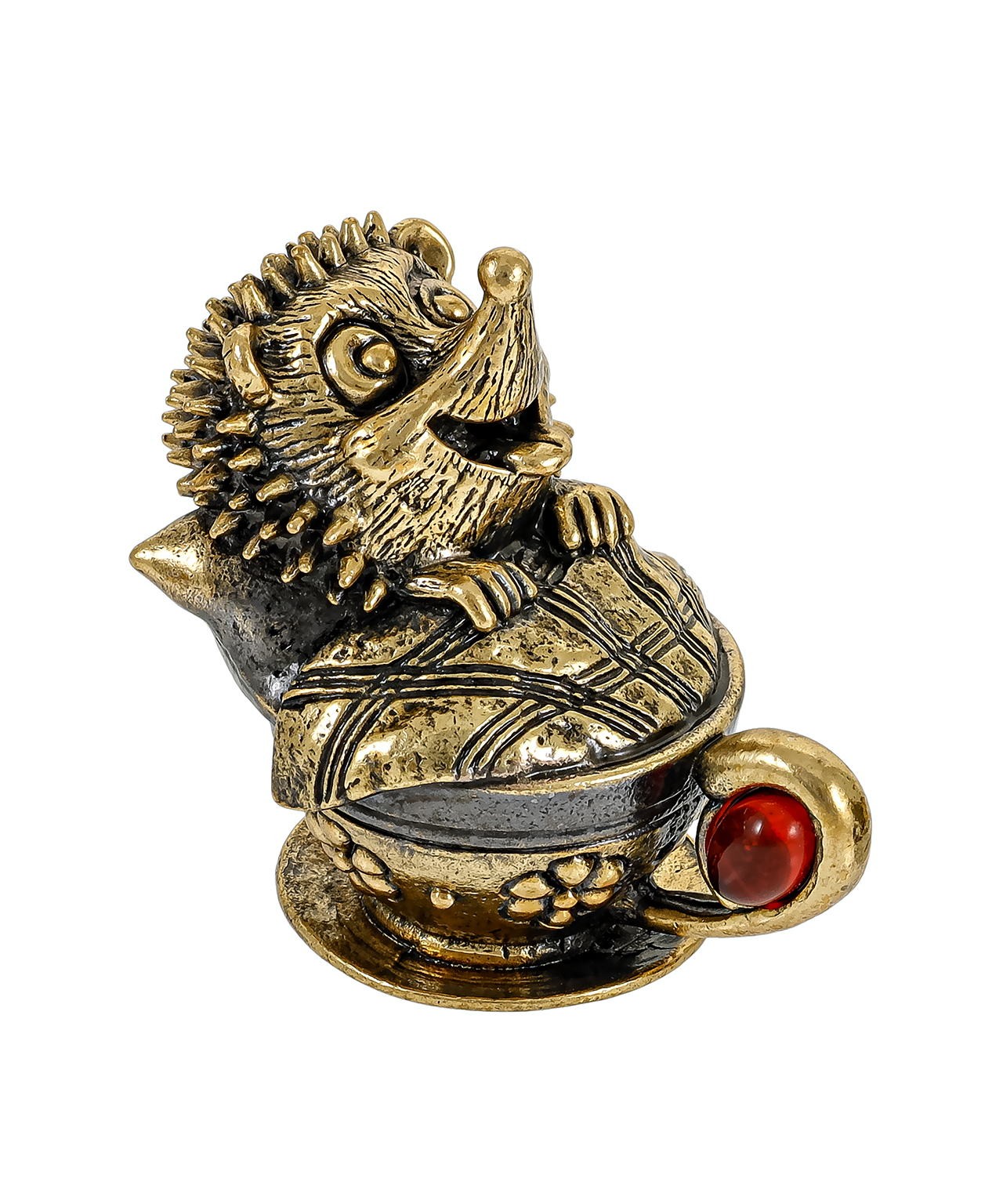 картинка Ежик в чашке без подставки 3638.1 от магазина El Corazon