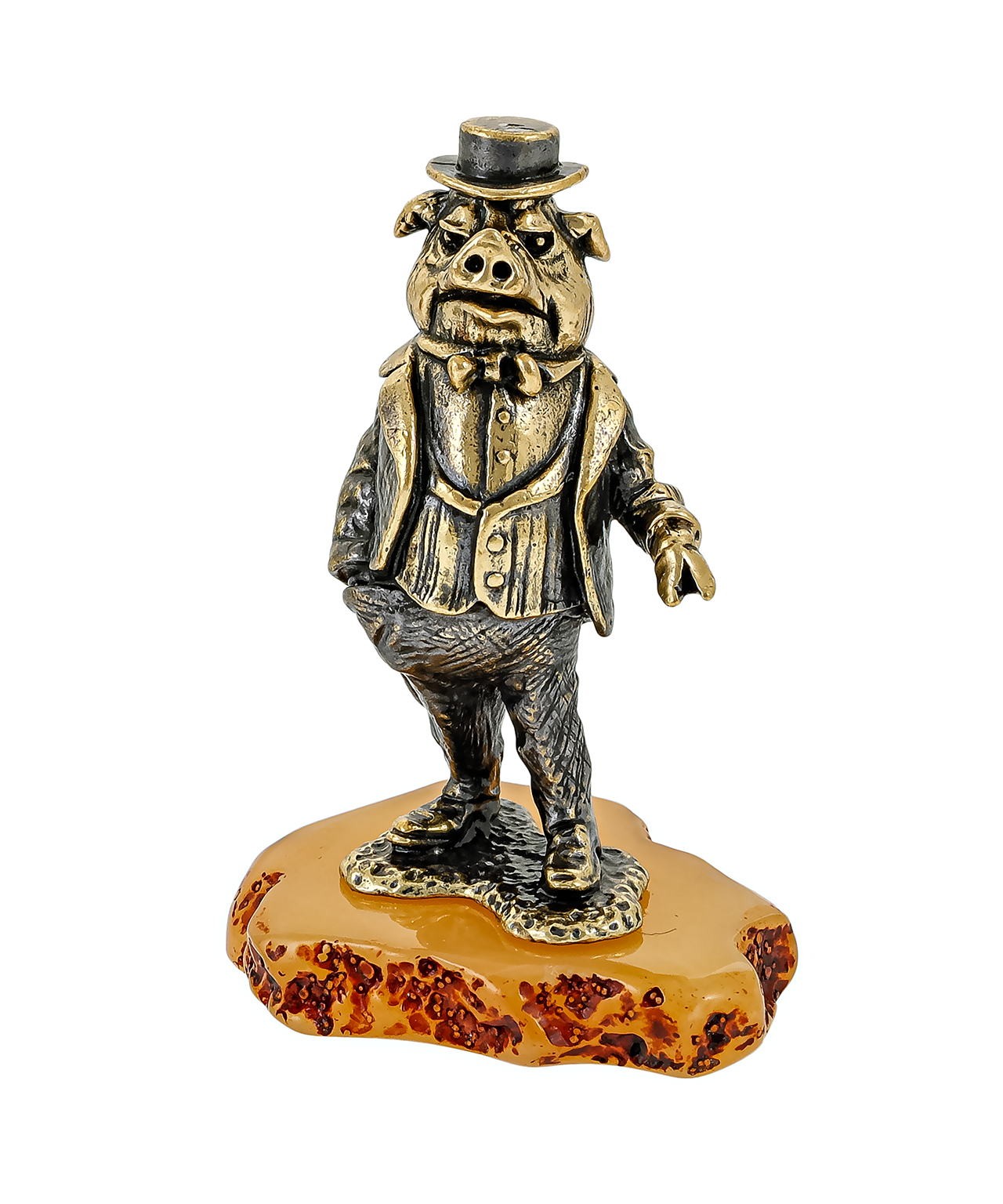 картинка Свинья Джентльмен 3720-Б, белый от магазина El Corazon