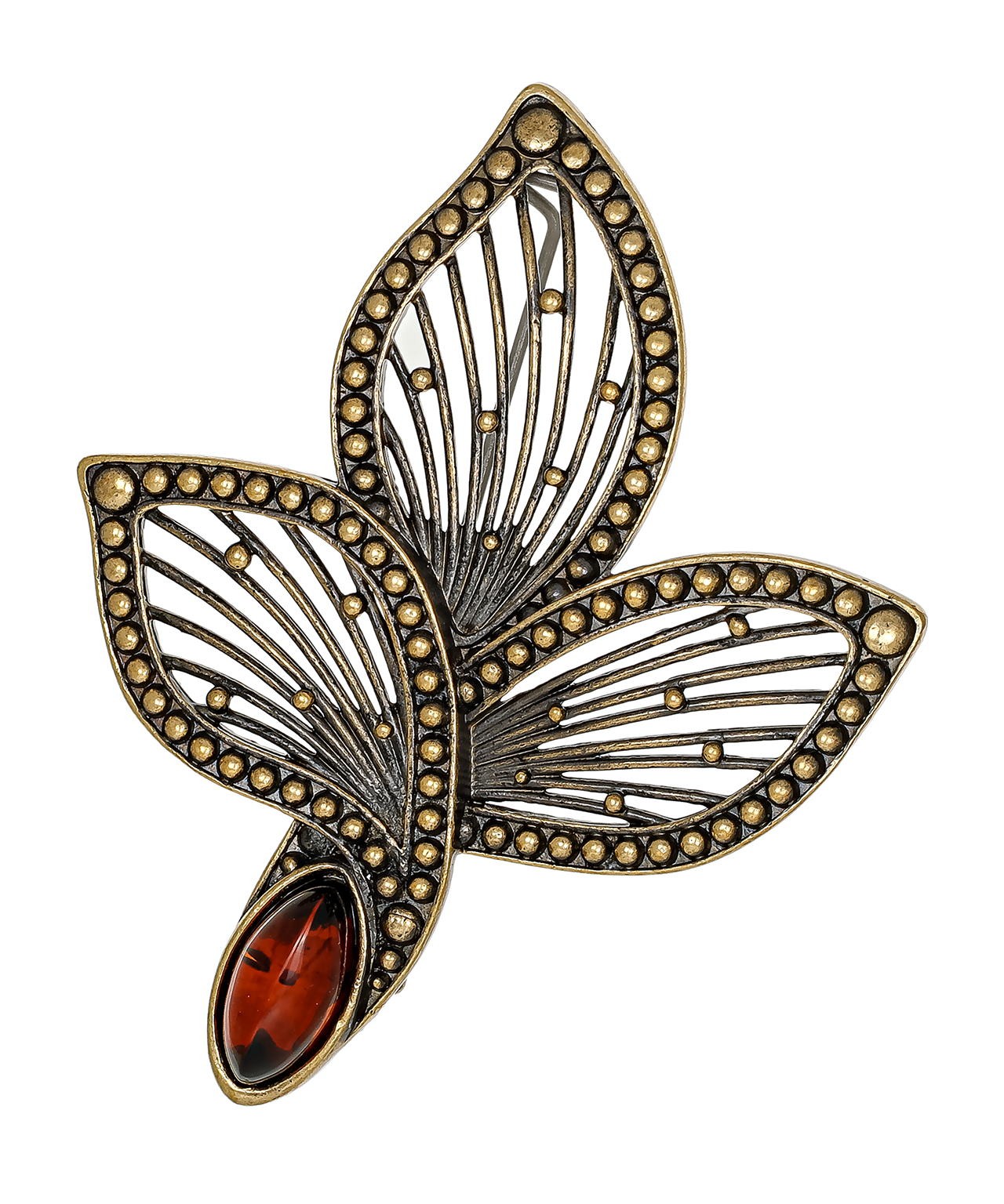 картинка Брошь Цветок Струны 1365.4 от магазина El Corazon