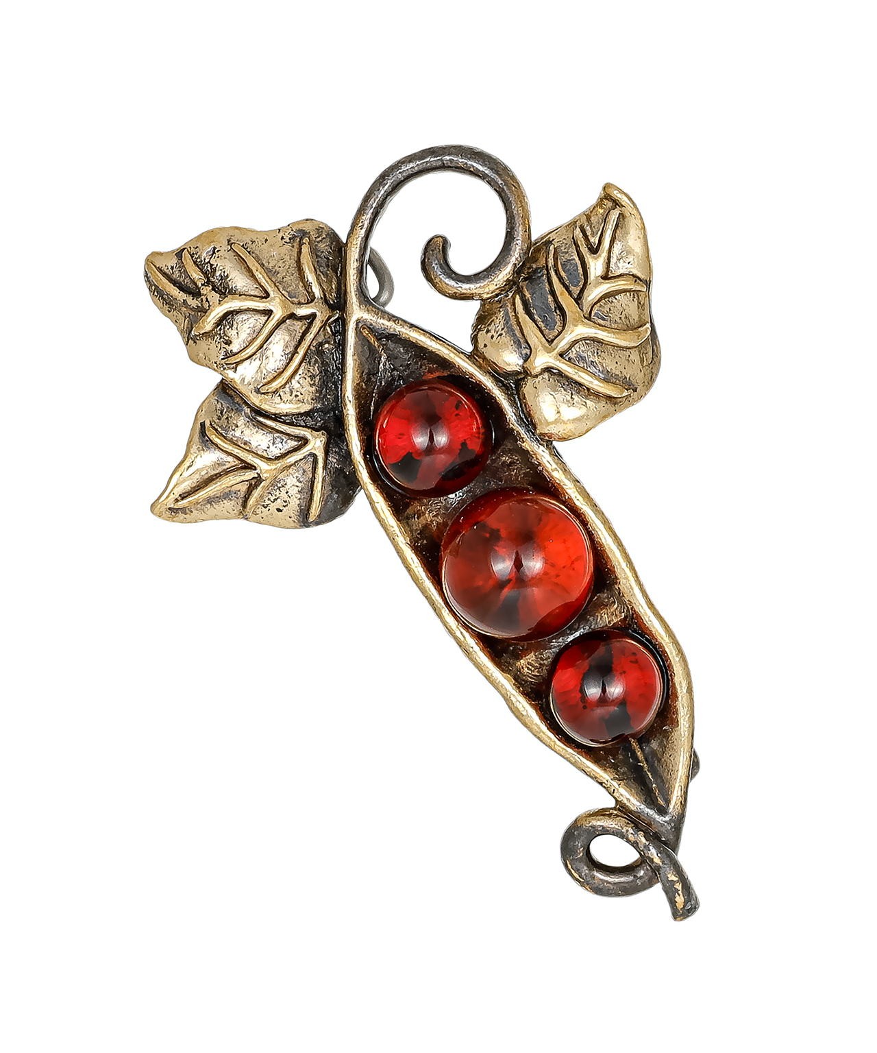 картинка Брошь Горошек Стручок 3370.4 от магазина El Corazon