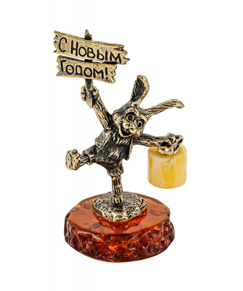 картинка Заяц С Новым Годом! 3376 от магазина El Corazon