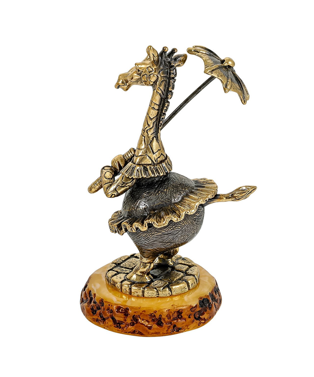 картинка Жираф под зонтиком 3641-Б, белый от магазина El Corazon