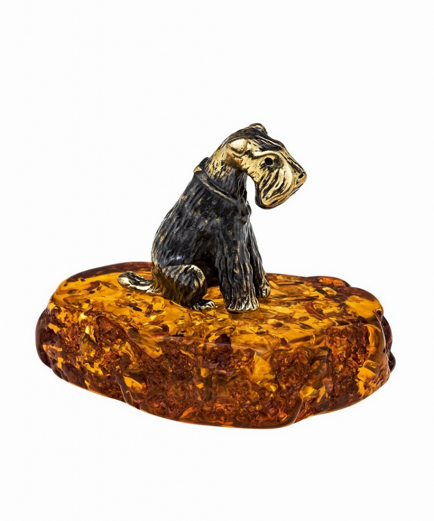 картинка Собака Шнауцер маленький 997 от магазина El Corazon