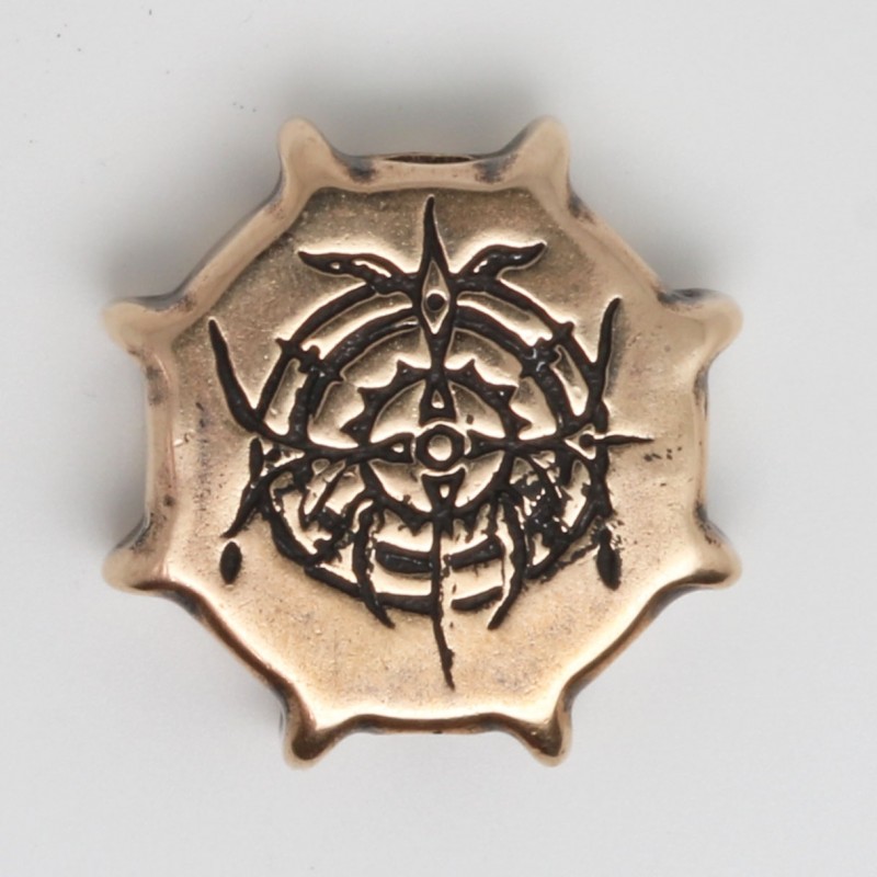 картинка Бусина Шаманский бубен РЗ-ФС1342714БР от магазина El Corazon