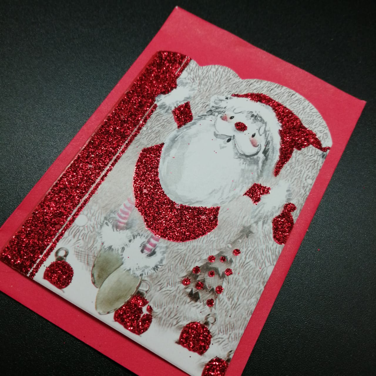 картинка Новогодняя открытка с конвертом 16 от магазина El Corazon