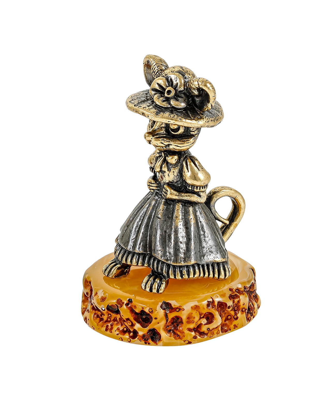 картинка Мышь Леди 3658-Б, белый от магазина El Corazon