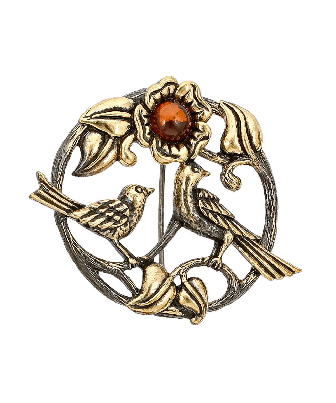 картинка Брошь Птички Сад Чудес 3347.4 от магазина El Corazon