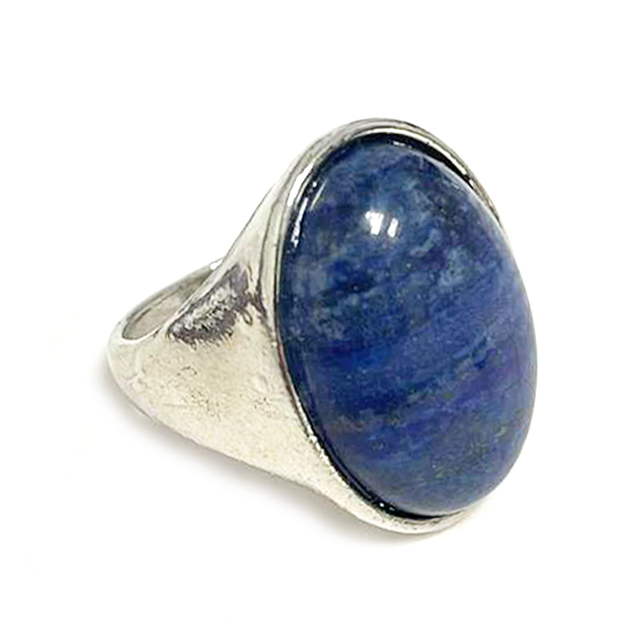 картинка Кольцо из натурального камня лазурит Ring-013-18 от магазина El Corazon