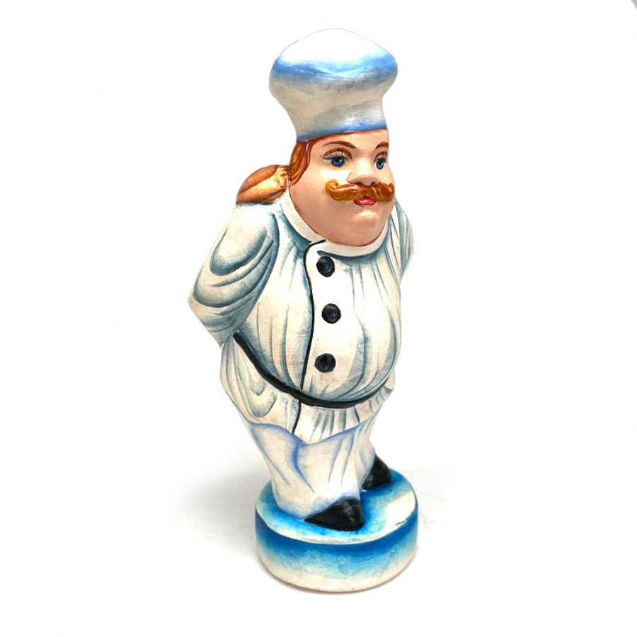 картинка Фарфоровая эксклюзивная интерьерная фигурка Повар Sr-AH-03 от магазина El Corazon