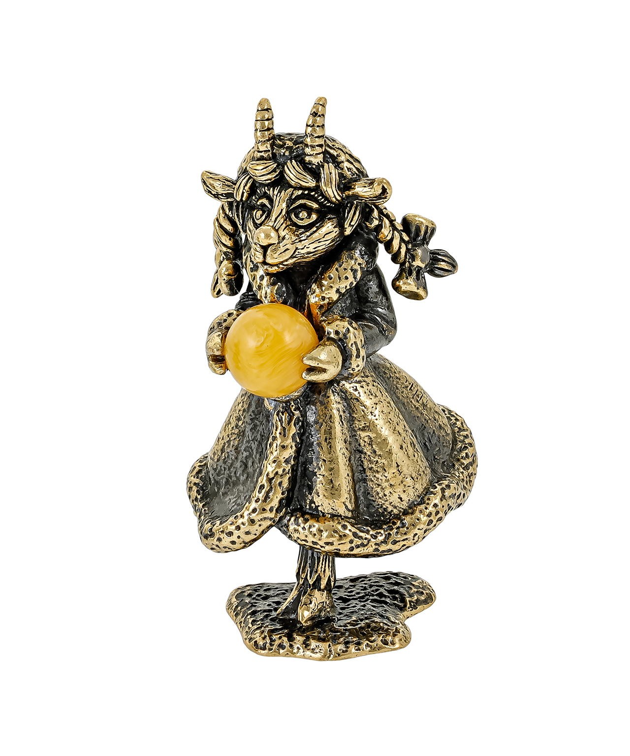 картинка Коза Красавица без подставки 3715.1-Б, белый от магазина El Corazon