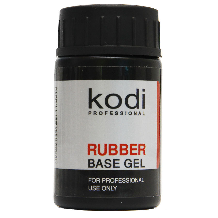картинка Kodi 14 мл Rubber Base Gel Каучуковая основа для гель лака  от магазина El Corazon