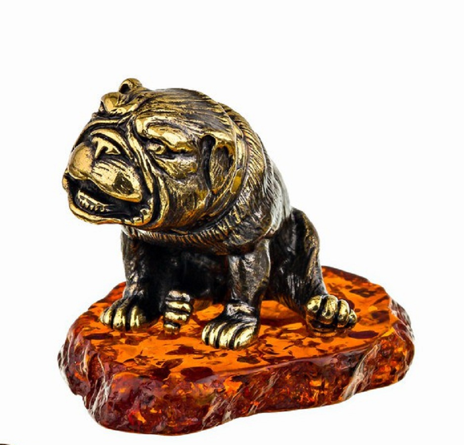 картинка Собака Бульдог Английский 727 от магазина El Corazon