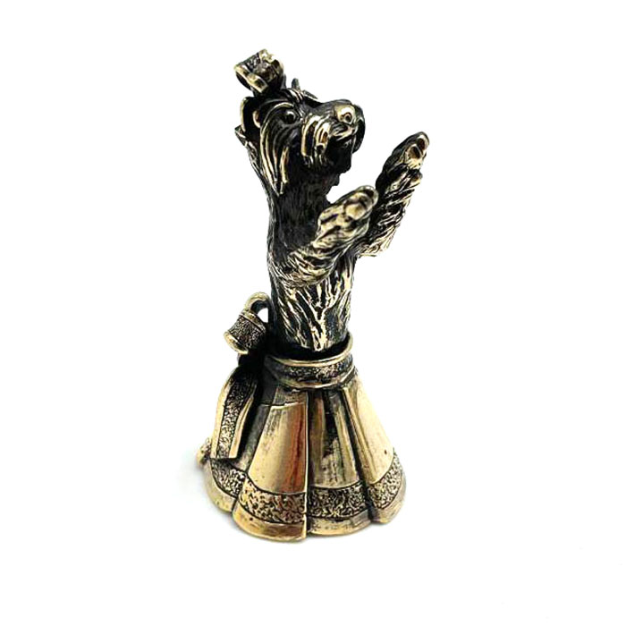 картинка Колокольчик Собачка в юбке КР-031К от магазина El Corazon