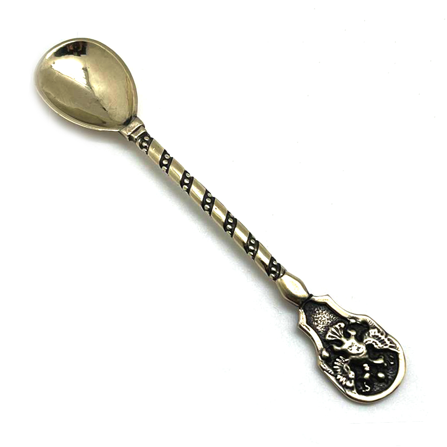 картинка Ложка чайная с гербом России Кх-00005980 от магазина El Corazon