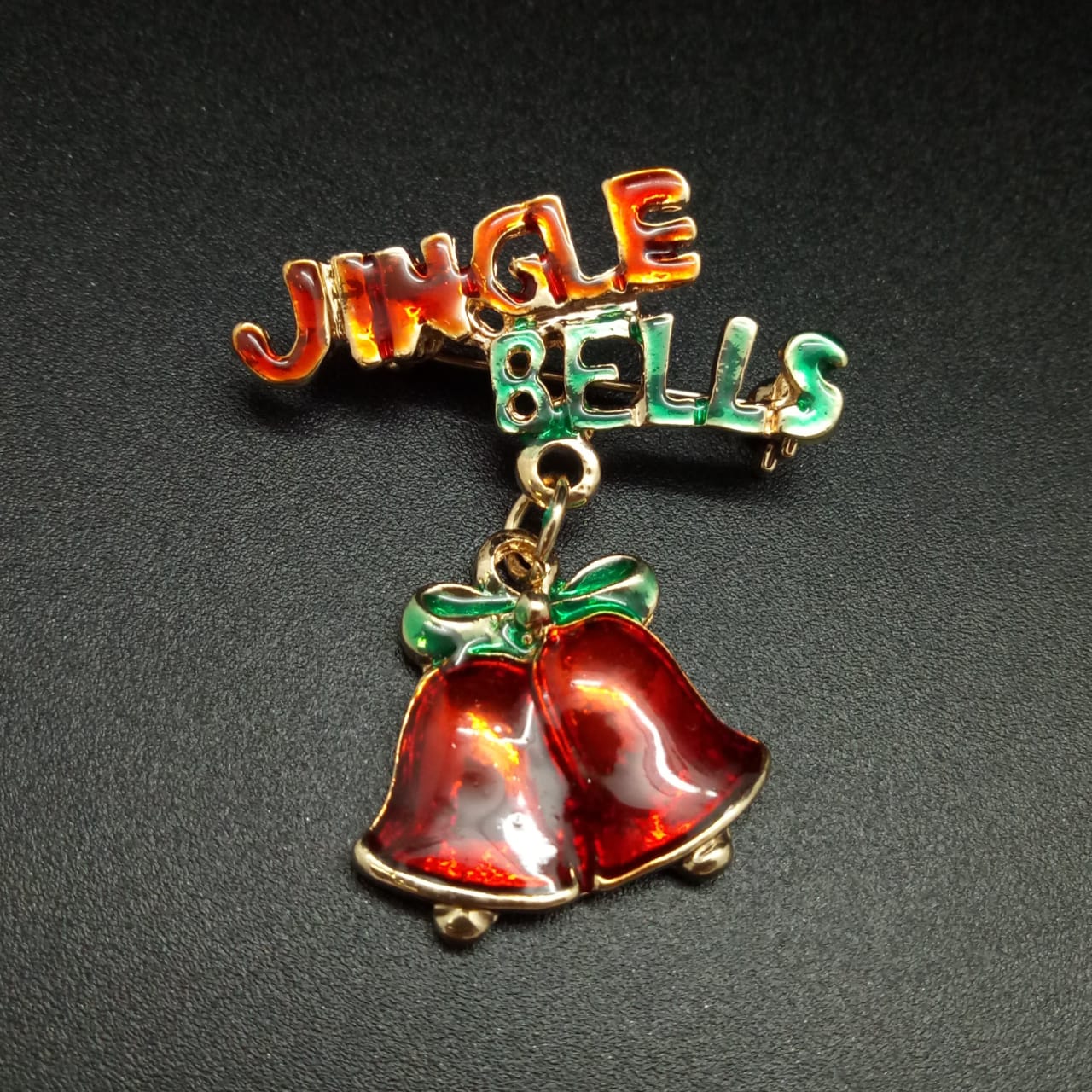 картинка Брошь Рождественские колокольчики 03 от магазина El Corazon