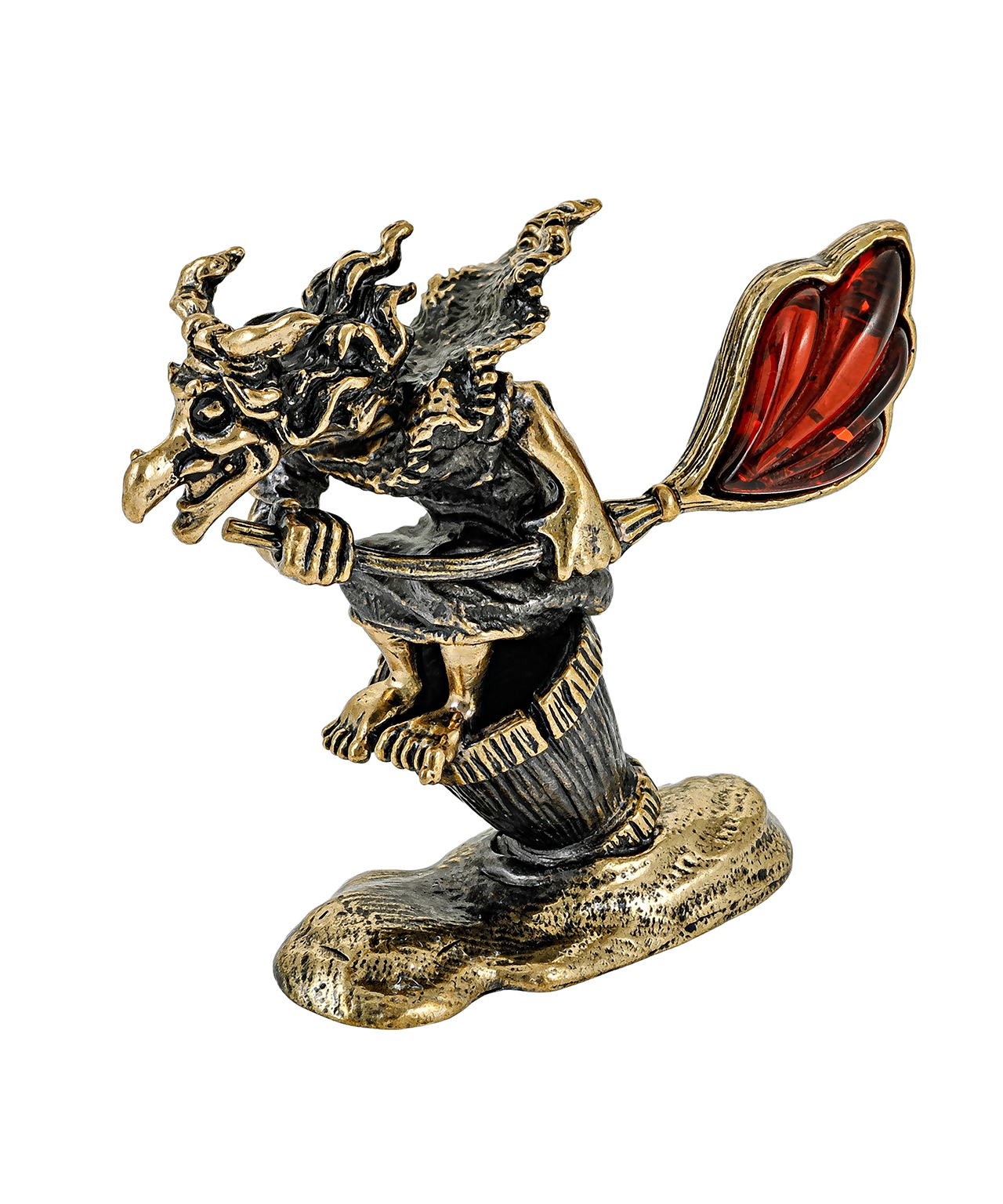 картинка Баба Яга на веселе без подставки 3564.1 от магазина El Corazon