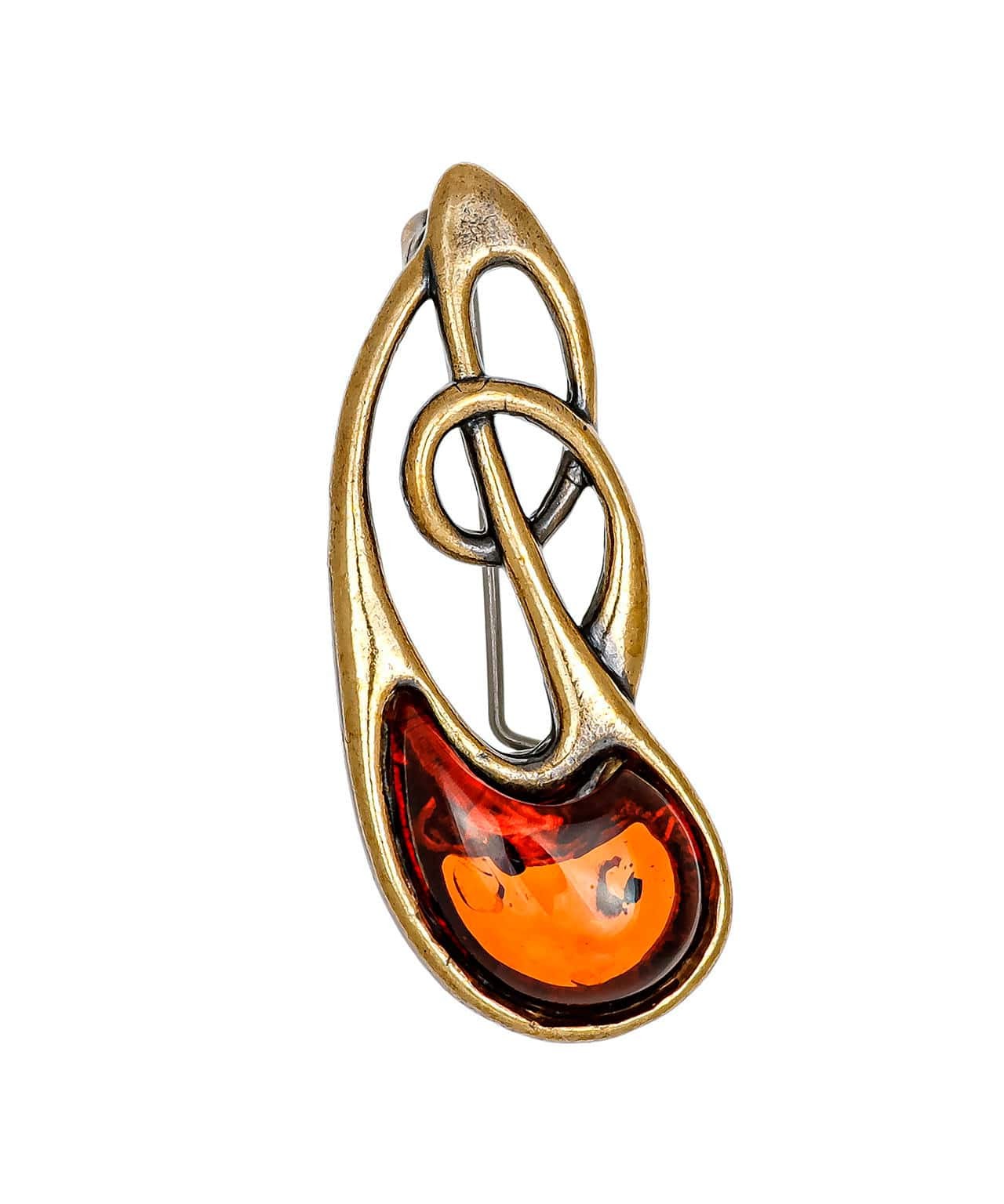 картинка Брошь Нотка Ветра 3839.4 от магазина El Corazon