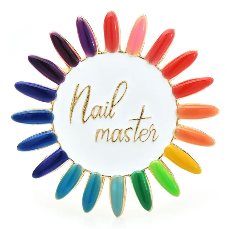 картинка Брошь палитра лаков ALBR0418 от магазина El Corazon