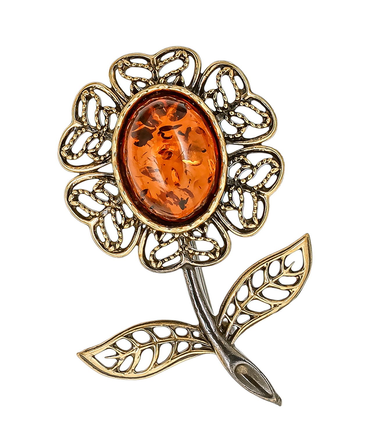 картинка Брошь Цветочек Волшебный 851.4 от магазина El Corazon