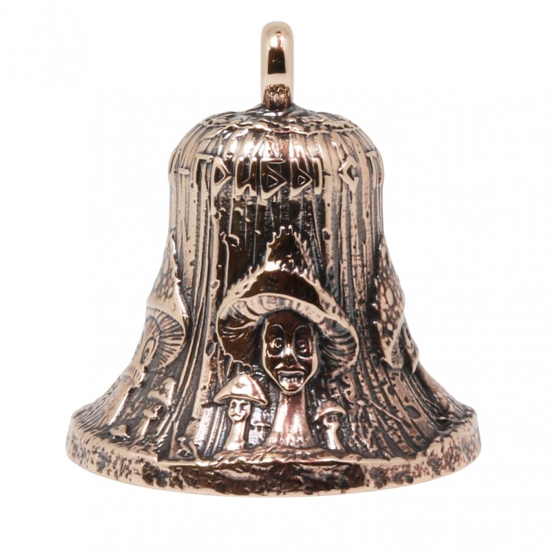 картинка Колокольчик "В Рязани - грибы с глазами" РЗ-НК3536БР от магазина El Corazon