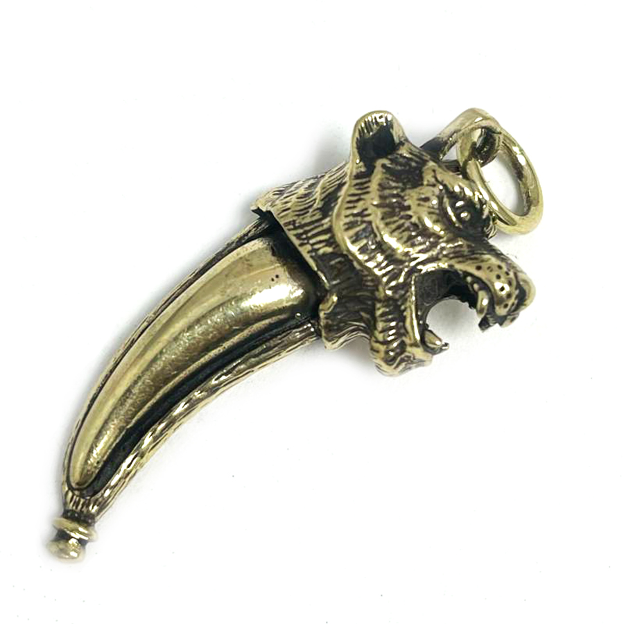 картинка Подвеска-брелок Клык Тигра КР-250ПБР от магазина El Corazon