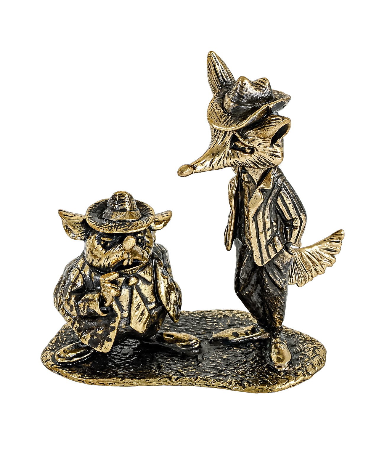 картинка Лис Ник и Мистер Биг без подставки 3579.1 от магазина El Corazon