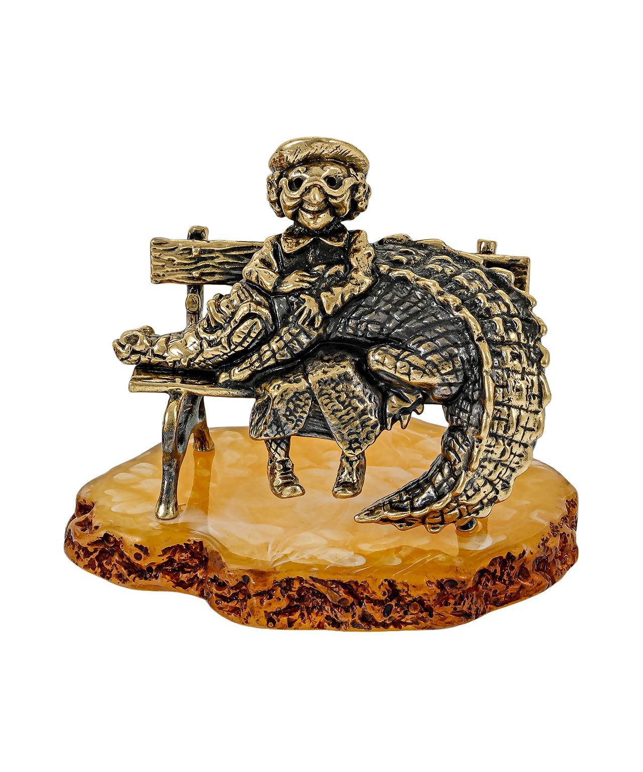 картинка Крокодил Милый питомец 3637-Б, белый от магазина El Corazon