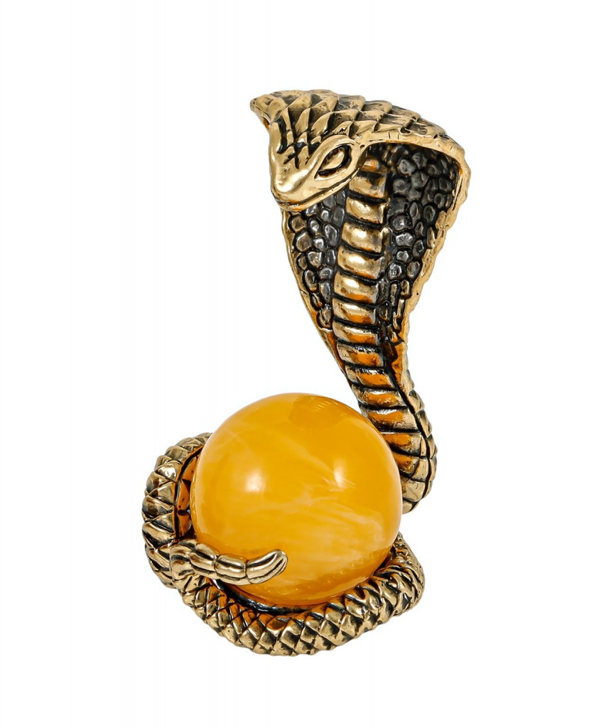 картинка Змея Кобра 3803-Б, белая от магазина El Corazon