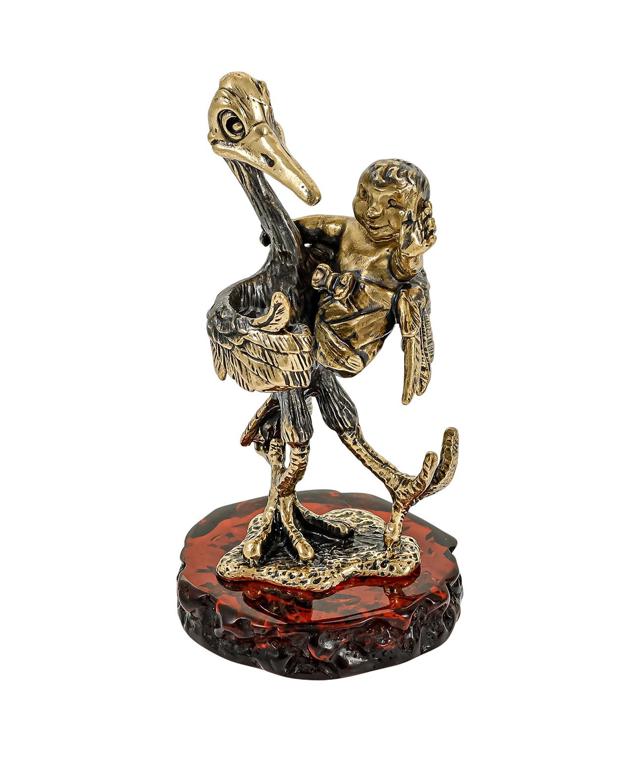 картинка Птица Аист Счастье в дом 3650 от магазина El Corazon