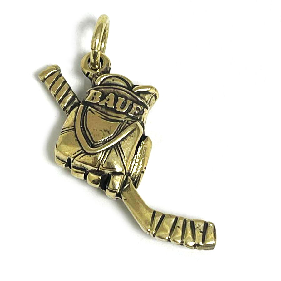 картинка Подвеска Хоккейная клюшка в перчатке КР-296П от магазина El Corazon