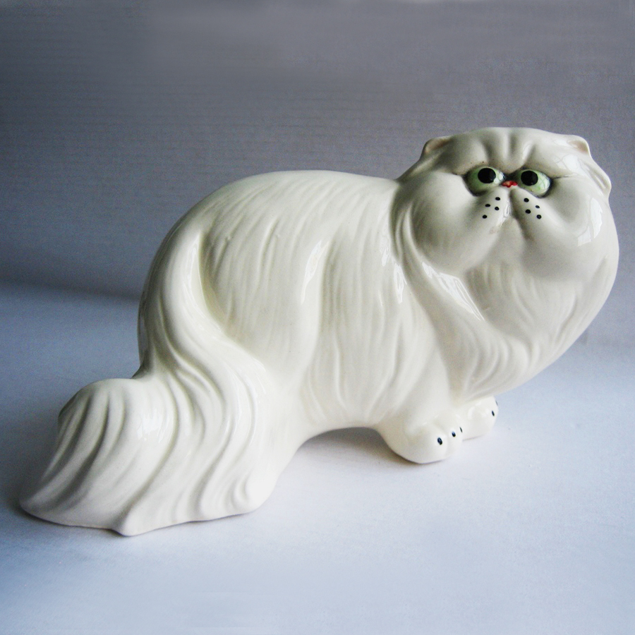 картинка Фаянсовая скульптура Персидская белая Sr-VH-353 от магазина El Corazon