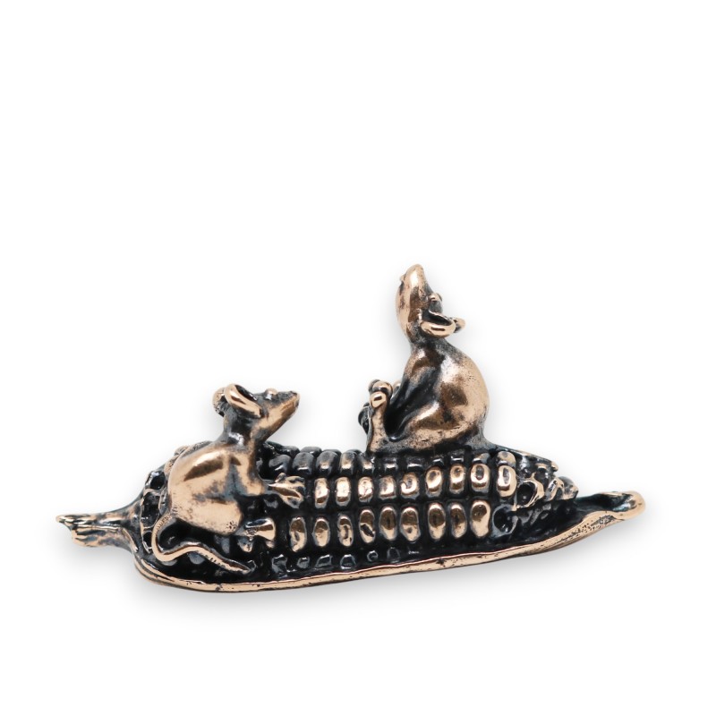 картинка Фигурка Мышки на кукурузе РЗ-ФМК72332БР от магазина El Corazon