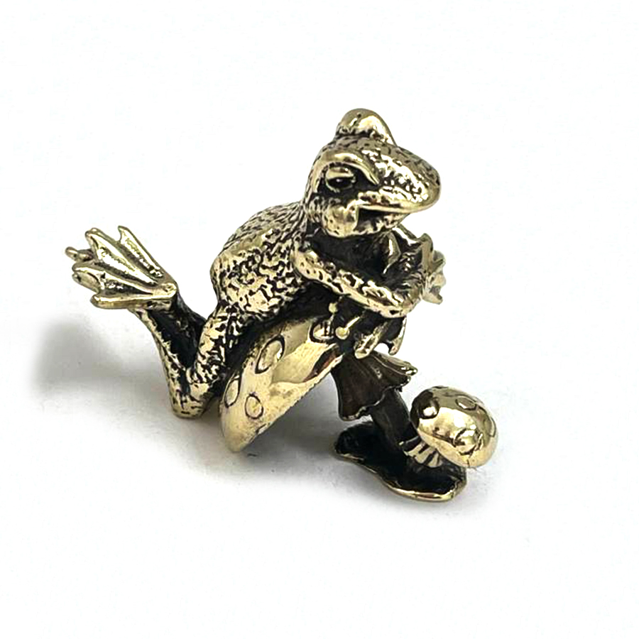 картинка Статуэтка Лягушка на мухоморе КР-227С от магазина El Corazon