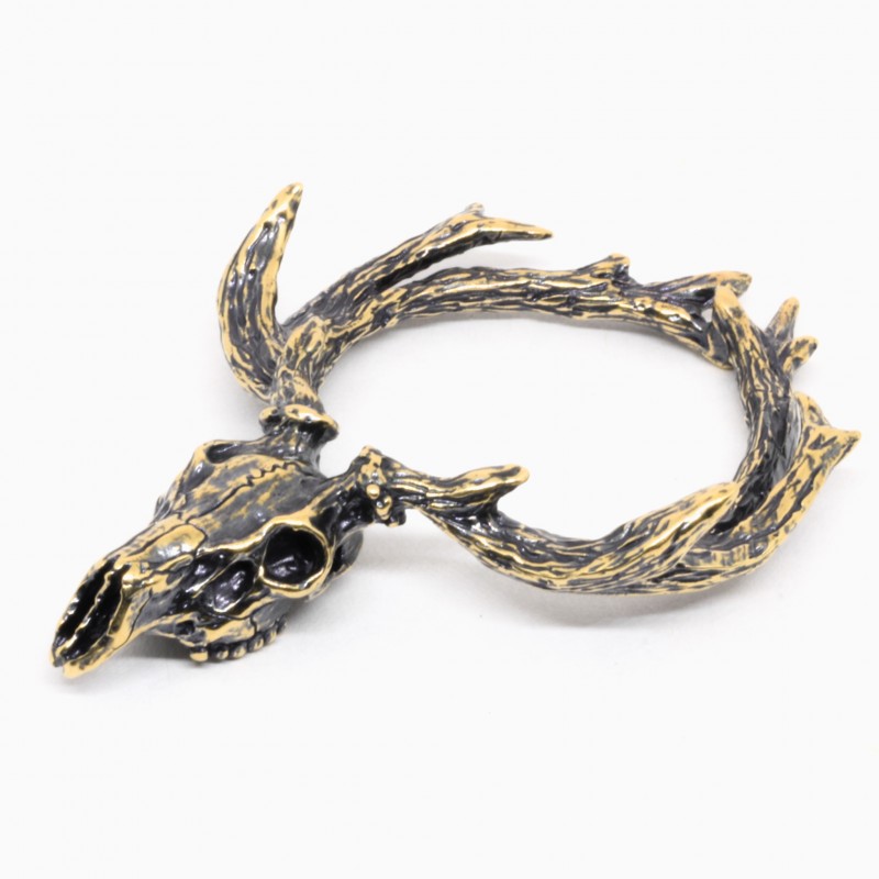 картинка Подвеска Череп Оленя РЗ-БП986015БР от магазина El Corazon